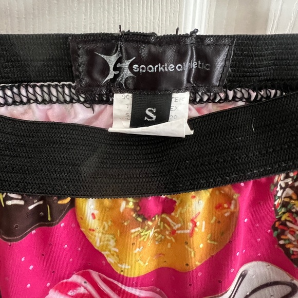 Colorful Donut Print Skater Skirt - Picture 3 of 4